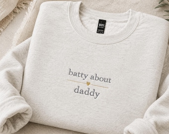 Pregnancy Announcement Sweatshirt Embroidered Mom Gift Baby Shower Present Stylish Look Oversized Soft Fleece Pullover Modern Wife Outfit