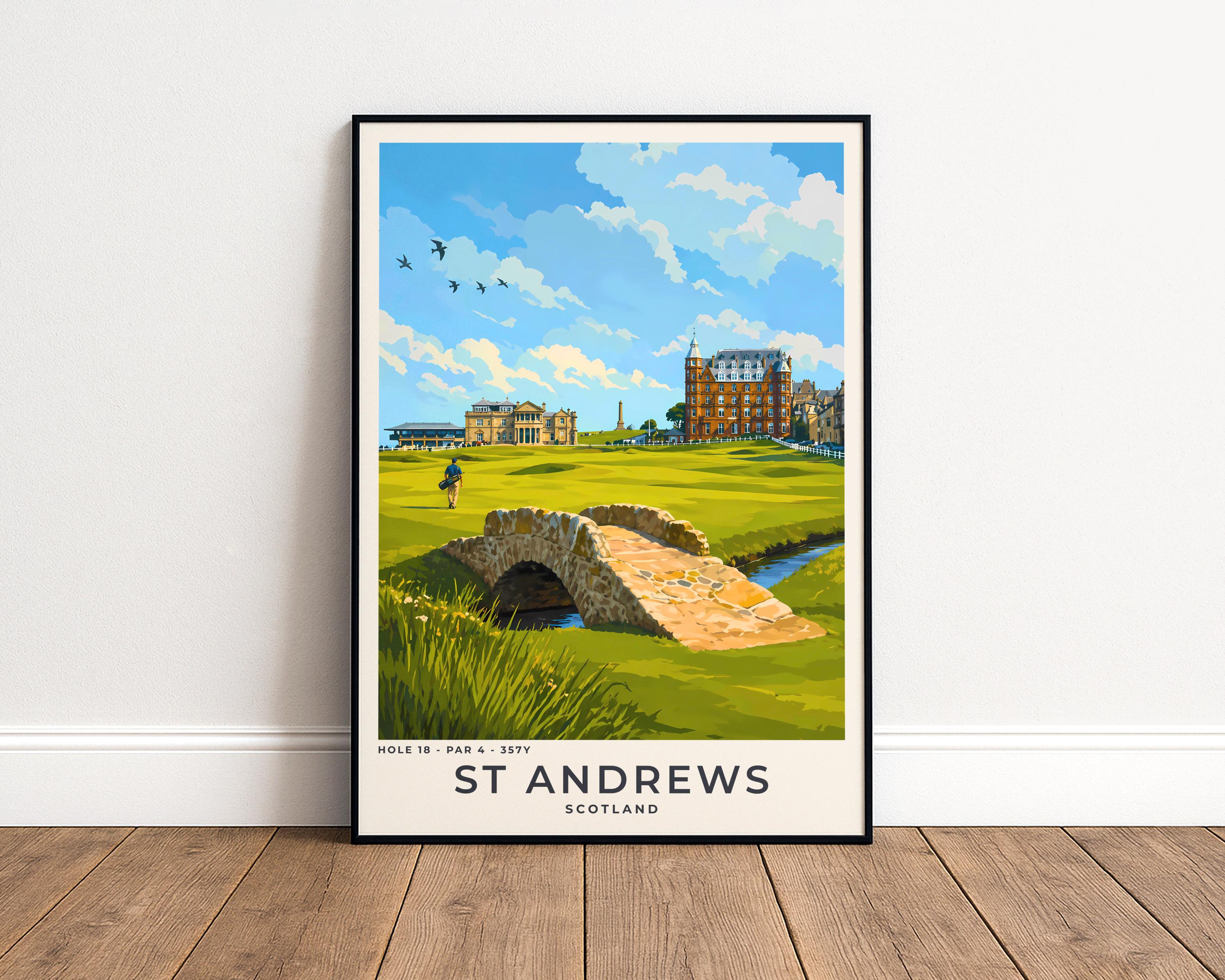 Saint Andrews Golf - Etsy