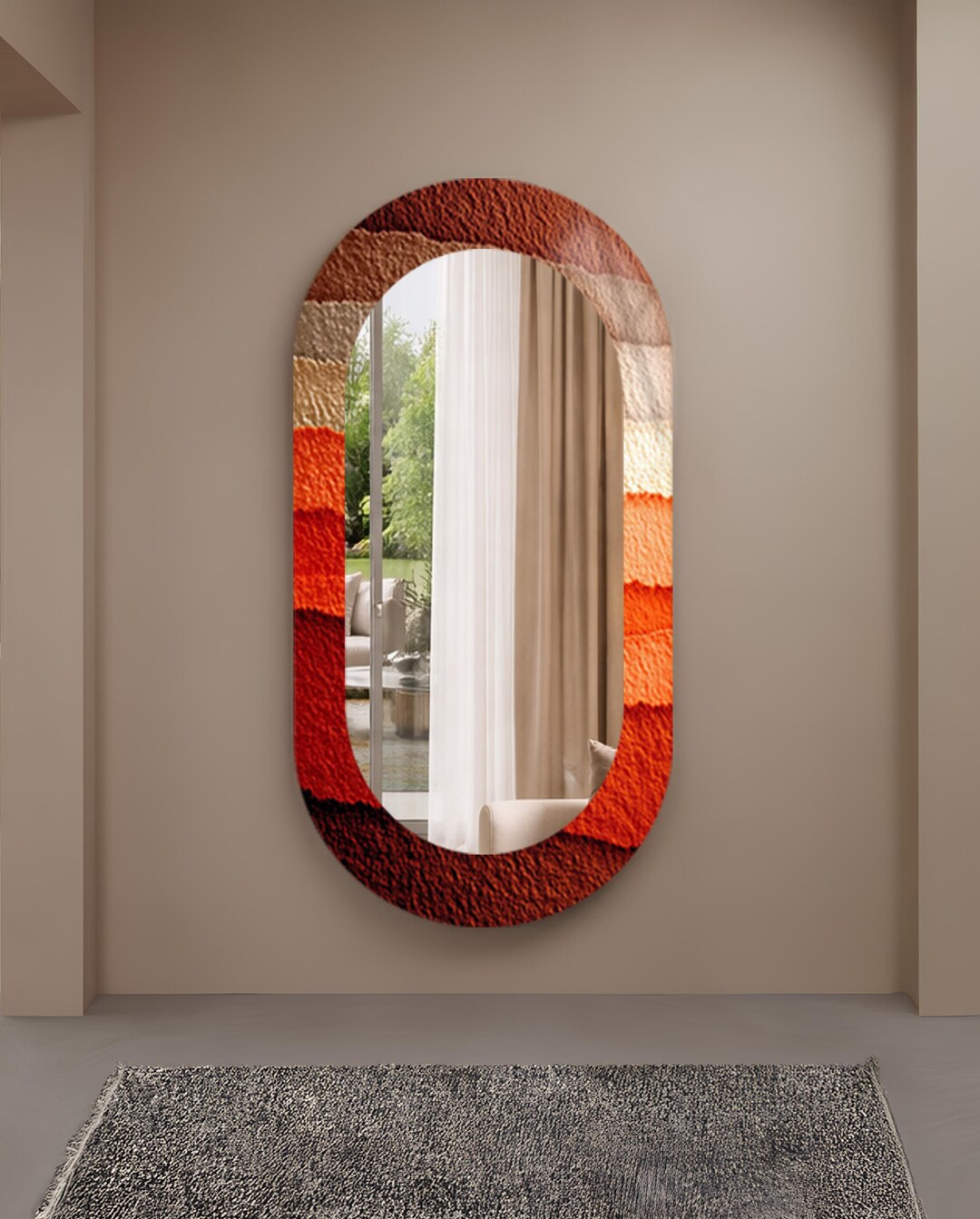 Modern Wall Mirror for Entryway and Hallway – Stylish Decorative Home ...