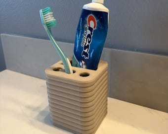 Soporte para cepillo y pasta de dientes - Estilo moderno