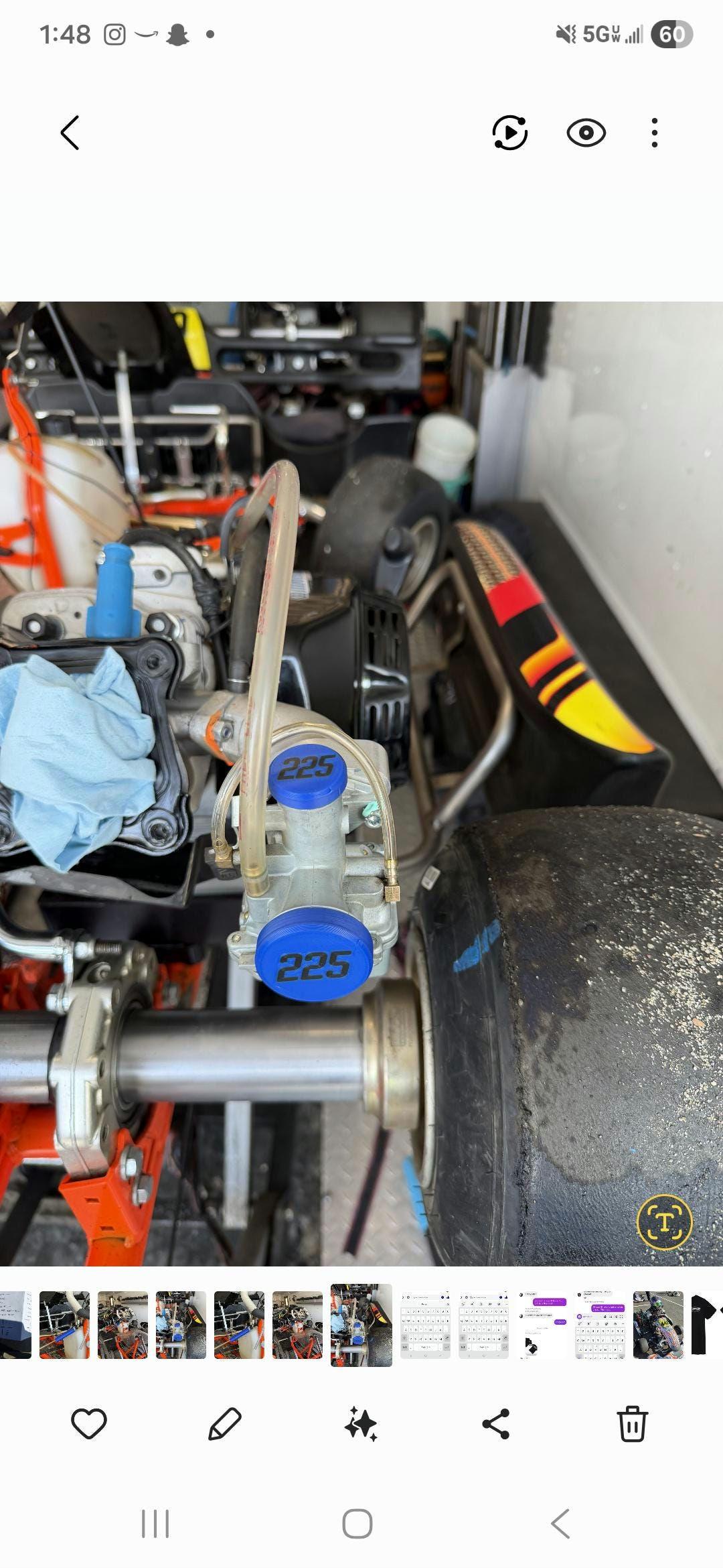 Tappi carburatore Tillotson 225