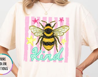 Comfort Colors® Be Kind Shirt, Fall Shirt, Motivational T Shirt, Kindness Tee, Happy Gift, Self Love Shirt, Positive Women T Shirt