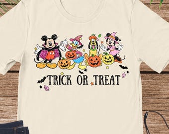 Disney Characters Pumpkin Lover Shirt, Halloween Magic Kingdom T Shirt, Disney Family Trip Matching Tee, Disneyland Fall Lover Gift