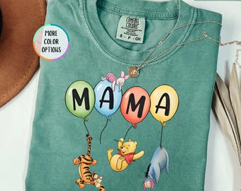 Comfort Colors® Disney Mama Bear Shirt, Cute Bear Tee, Mothers Day Shirt, Cute Mom Life Shirt, Disneyland Trip, Disney Mom T Shirt