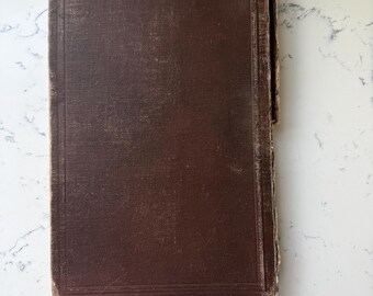 Antique German Historical Atlas Book | F.W. Putzgers Schul-Atlas | Early 20th Century | Decorative Vintage Book