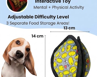 Giocattolo interattivo per cani – Dispenser di snack olfattivi per la stimolazione mentale