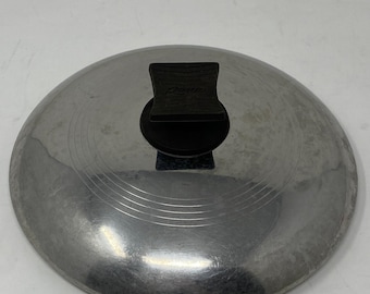 Vtg 70's Rena Ware 9" Outer 8.5" Inner Replacement Lid Stainless Steel Cookware