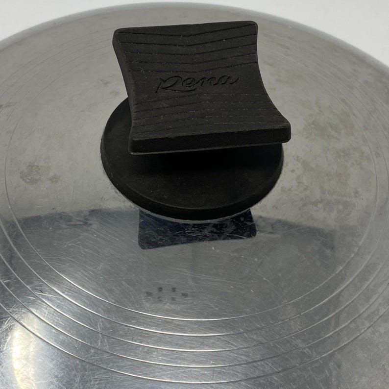 Vtg 70's Rena Ware 9" Outer 8.5" Inner Replacement Lid Stainless Steel Cookware image 3