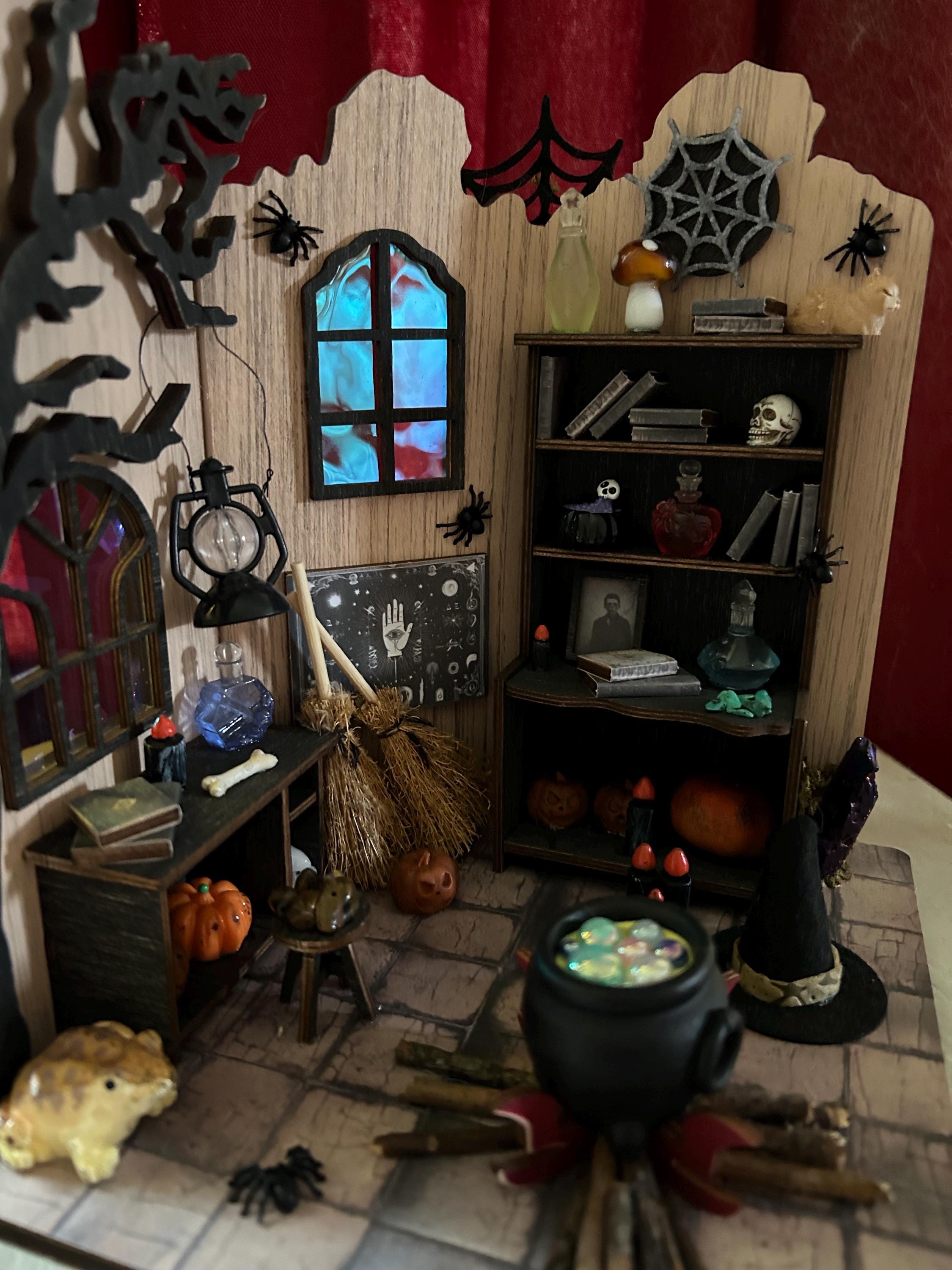 Witch’s Cauldron Room 1:12 Scale - Etsy