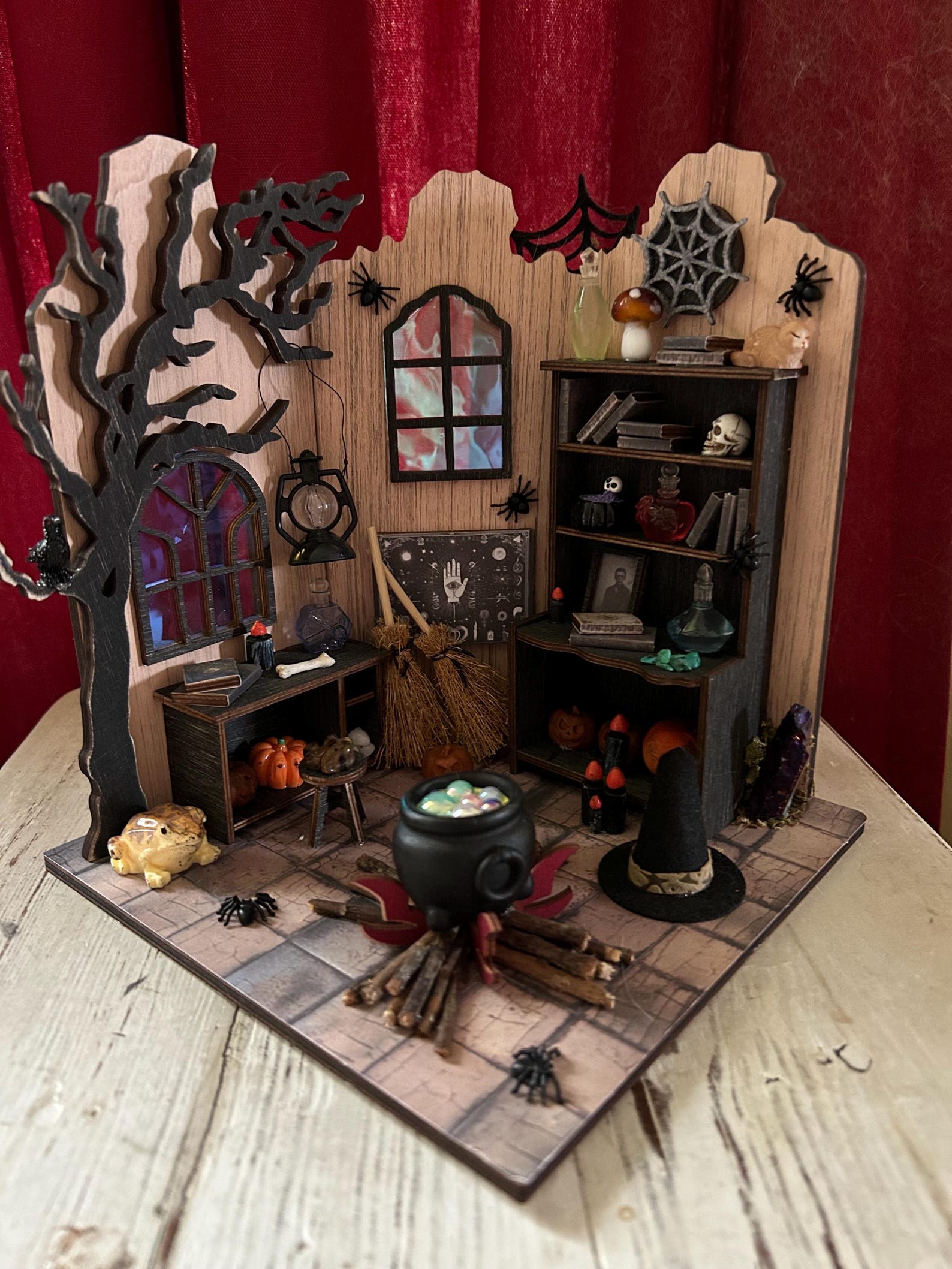 Witch’s Cauldron Room 1:12 Scale - Etsy