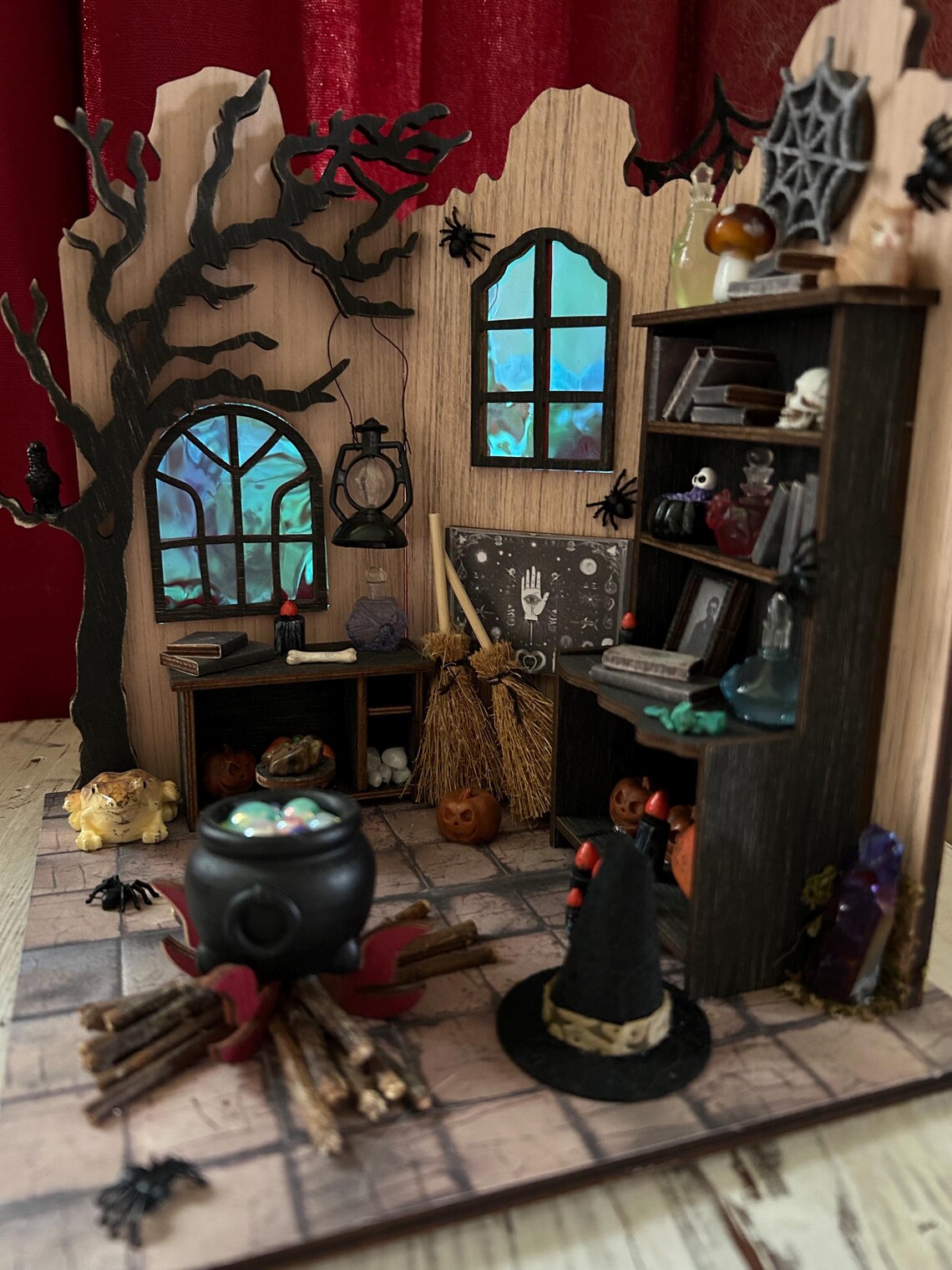 Witch’s Cauldron Room 1:12 Scale - Etsy