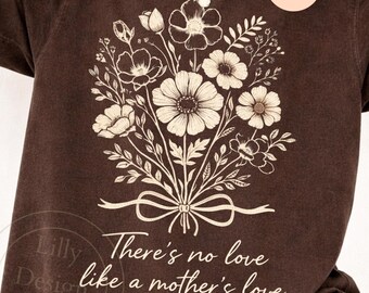 Wildflower Mothers Day Png, Floral Mom love PNG, Gift For Her, Vintage Mom Png, Coquette Mama Bow, Mama Sublimation Png, Instant Download