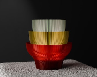 Three-Layer Stacked Lamp | Modern Mood Light | Unique Home Decor | Minimalist Desk Lamp | Living Room Accent Light | Gift for Her