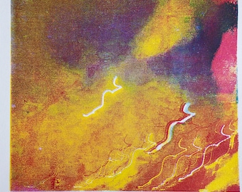 CMYK Original Screenprint