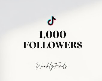TikTok: 1000 seguidores instantâneos | Crescimento real de seguidores no TikTok | Impulsione suas redes sociais | Seguidores rápidos e seguros