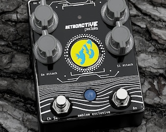 Retroactive Emblem Exclusive Fuzz Pedal: Silicon & Germanium Tones