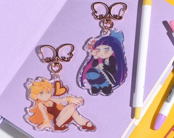 Panty and Stocking/ 3“ Ripple Acrylic Charm <3