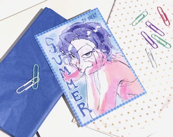 Summer is Back/ A3, A4, A5 Print <3