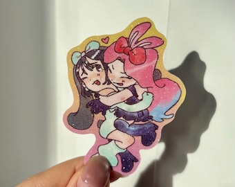 ALNST/ MiziSua Sandglitter Sticker <3
