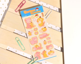 Pokepet/ Vinyl Matte Sticker Sheet <3