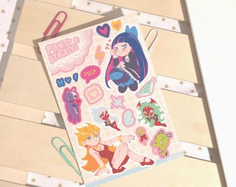 Panty and Stocking/ Sticker sheet <3