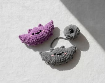 No-sew Little Bat Plushies Crochet Pattern Bundle, Amigurumi PDF File Tutorial Pattern English