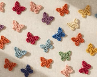 Knitted Butterfly Pattern PDF | Easy Beginner Butterfly Knit | Small Decoration | Knitting Digital Download