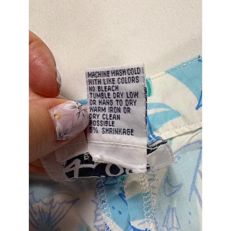 Pantalones capri cortos estilo años 90 de Lilly Pulitzer, marca Y2K, talla S, marca Swordfish, marca de estilo preppy costero. imagen 5