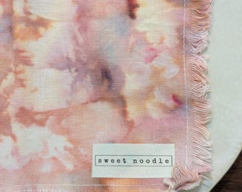 Hand-Dyed Reusable Napkins