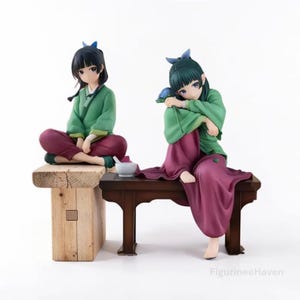 The Apothecary Diaries Maomao PVC Figure With Table – Anime Collectible Statue