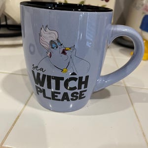 Ursula Sea Witch Please Coffee Mug 25oz The Little Mermaid Disney bild 1