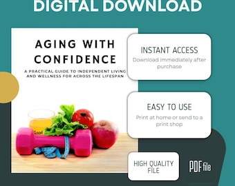 Guia para uma Vida Mais Saudável e Saudável | Bem-estar, Nutrição e Exercícios para a Terceira Idade (Download em PDF)