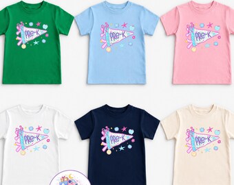 Pre-K Vibes Kids T-Shirt, First Day Of School Toddler Sweatshirt, Back to School Kids Apparel, Student Gift, Kids School Shirt