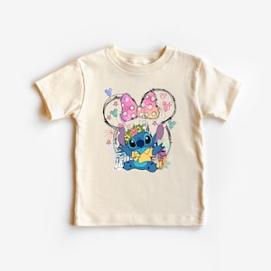 Disney Minnie Stitch Shirt, Blue Dog T-Shirt, Magical Trip Shirt, Disneyland Girl Trip Shirt, Disney Stitch Sweatshirt, Stitch Kids T-Shirt bild 4