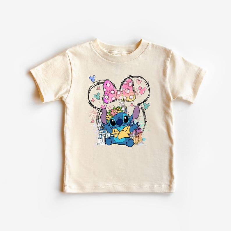 Disney Minnie Stitch Shirt, Blue Dog T-Shirt, Magical Trip Shirt, Disneyland Girl Trip Shirt, Disney Stitch Sweatshirt, Stitch Kids T-Shirt bild 4