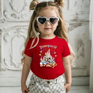 Mickey and Friend Shirt, Disneyworld Est 1971 Shirt, Disney Family Trip T-Shirt, Disney Characters Toddler Shirt, Disneyland Friends Tee afbeelding 6