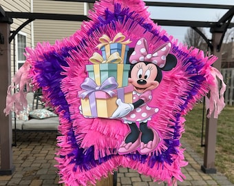 Minnie Mouse Pinata Handmade: Minnie Party Supplies