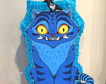 Kpop Demon Hunters Derpy Tiger Piñata – Déco de fête faite main