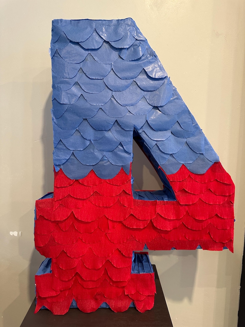 Spiderman Pinata Number - Personalized Number Piñatas afbeelding 8
