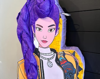 kpop demon hunter pinata: Rumi Handmade Pinata