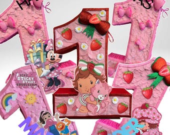 Pinata numéro un - Pinatas premier anniversaire