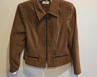 Vintage Lord & Taylor Women's Blazer Size 10 Camel Classic Academia