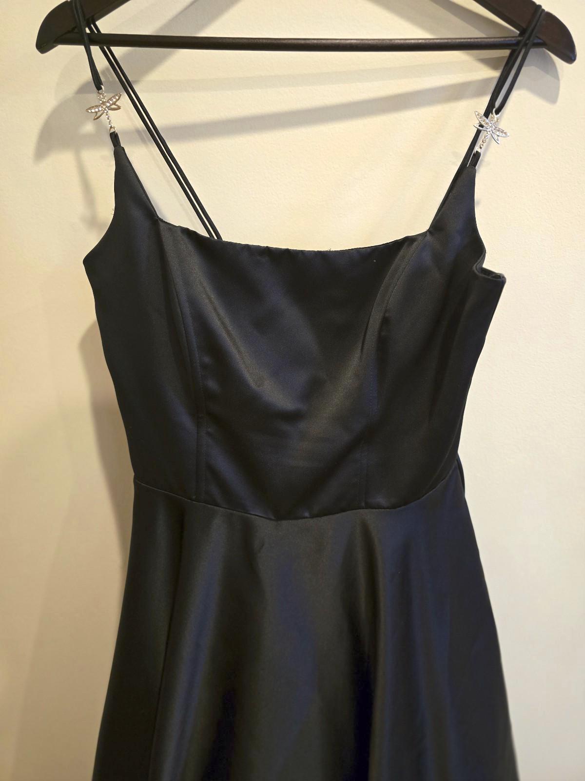 a line dress for work Women's Office Sweetheart Neck Short Sleeve Work A-Line Dress