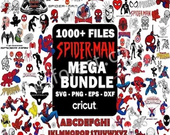 Más de 1000 archivos PNG de Spider Man / Spiderman Png / Spidey Superhero Png Avengers Team Descarga digital