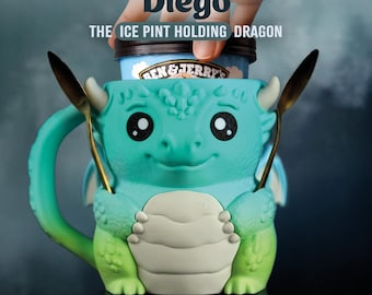 Diego the Dragon Ice Pint Holder
