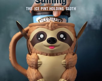 Sammy the Sloth Ice Pint Holder