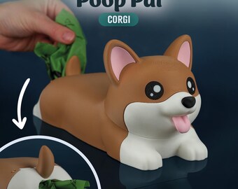 Poop Pal Corgi - Dog Poopbag Dispenser