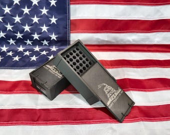 Stacking Ammo Box - Don't Tread On Me