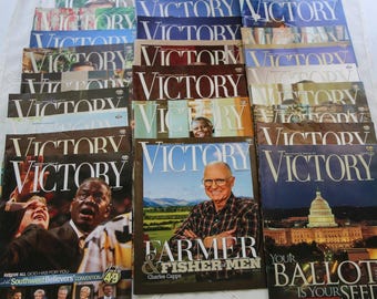 Lot of 25 Believer's Voice of Victory Christian Magazine Copeland 2006–2012 Religious Ephemera