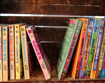 Vintage Oz Book Lot: Del Rey Fantasy Classics Collection (16 Books)